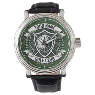 Reloj De Pulsera NOMBRE personalizado Club de Golf Golf Club Turf C