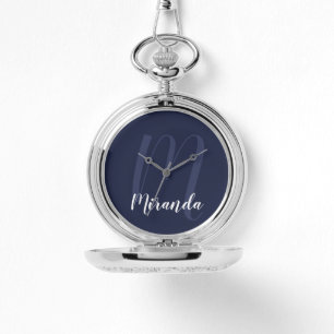 Reloj De Pulsera Nombre personalizado de guión moderno