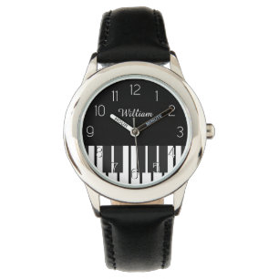 Reloj De Pulsera Nombre personalizado de músico de teclado de piano