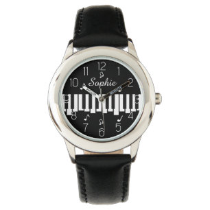 Reloj De Pulsera Nombre personalizado de músico de teclado de piano