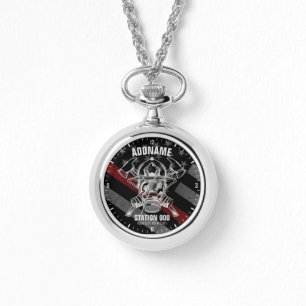 Reloj De Pulsera NOMBRE personalizado Estación del Departamento de 