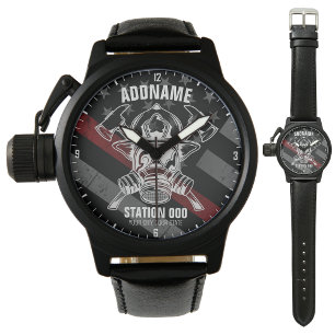 Reloj De Pulsera NOMBRE personalizado Estación del Departamento de