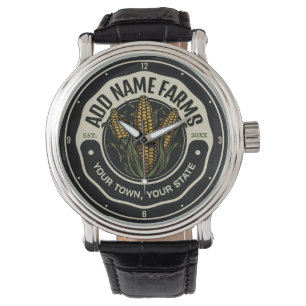 Reloj De Pulsera NOMBRE personalizado Granjero de maíz dulce