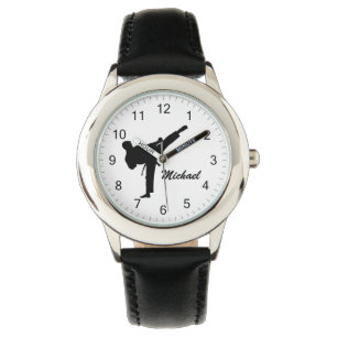 Reloj De Pulsera Nombre personalizado Karate / Taekwondo / judo