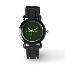 Nombre personalizado minimalista verde