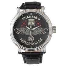NOMBRE Personalizado Motocicleta Piston Wings Bike