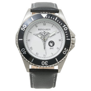 Reloj De Pulsera Nombre personalizado otorrinolaringología ENT del