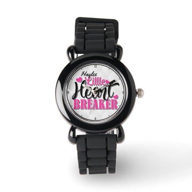 Reloj De Pulsera NOMBRE Personalizado Pequeño Romántico (Anverso)