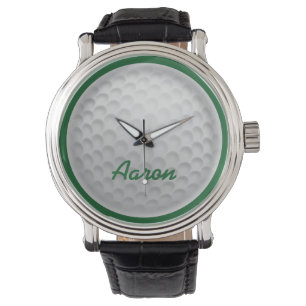 Reloj De Pulsera Nombre personalizado Regalo de vigilancia de golf