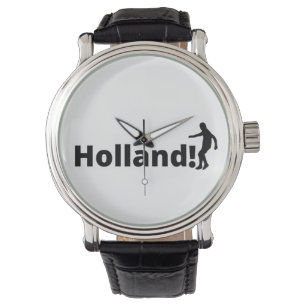 Reloj De Pulsera Nombre personalizado seguidor de Naranja