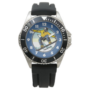 Reloj De Pulsera Nombre personalizado SNOWBOARDER