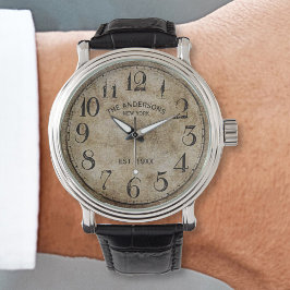 Reloj De Pulsera Nombre personalizado viejo retro vintage clásico a