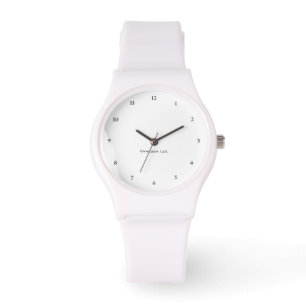 Reloj De Pulsera Nombre su blanco deportivo
