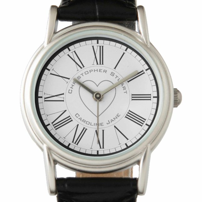 Reloj De Pulsera Nombres de enamorados en San Valentín (Subido por el creador)