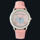 Reloj De Pulsera Nombro De Oveja Rosa Y Niño De Belleza Moderna Pas<br><div class="desc">Nombro De Oveja Rosa Y Niño De Belleza Moderna Pastel</div>
