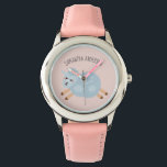 Reloj De Pulsera Nombro De Oveja Rosa Y Niño De Belleza Moderna Pas<br><div class="desc">Nombro De Oveja Rosa Y Niño De Belleza Moderna Pastel</div>