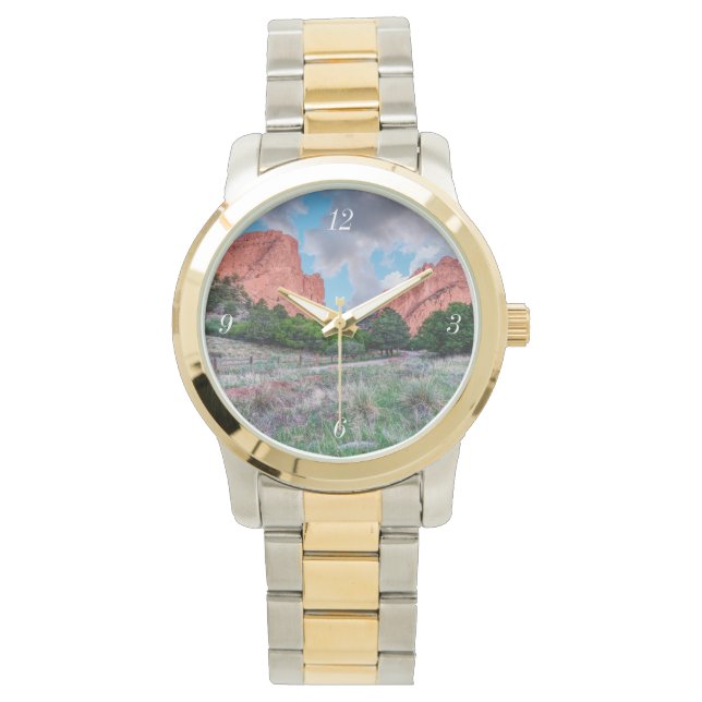 Reloj De Pulsera North South Gateway Rocks Garden Of Gods Watch (Anverso)