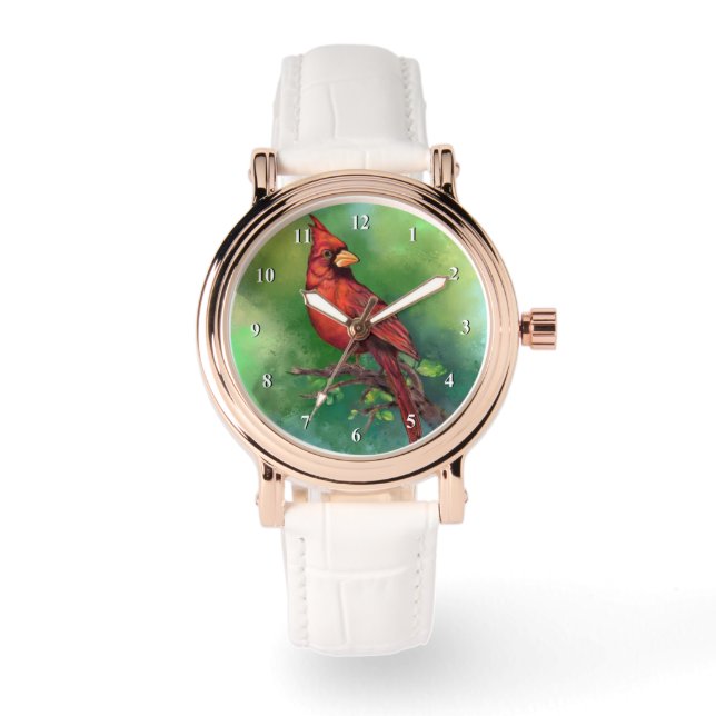 Reloj De Pulsera Northern Red Cardinal Watch (Anverso)