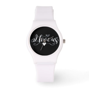 RELOJ DE PULSERA *NOS AMO* OBSERVAR A UNA **MUJER ESPECIAL**