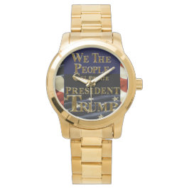 RELOJ DE PULSERA NOSOTROS, EL PUEBLO CELEBRAMOS A TRUMP
