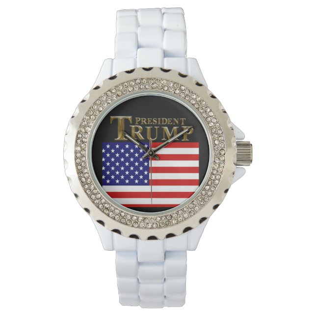 RELOJ DE PULSERA NOSOTROS EL PUEBLO CELEBRAMOS AL PRESIDENTE TRUMP (Anverso)