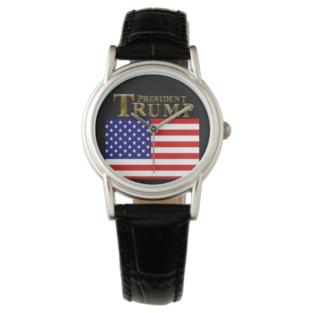 RELOJ DE PULSERA NOSOTROS EL PUEBLO CELEBRAMOS AL PRESIDENTE TRUMP (Anverso)