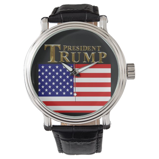 RELOJ DE PULSERA NOSOTROS EL PUEBLO CELEBRAMOS AL PRESIDENTE TRUMP (Anverso)