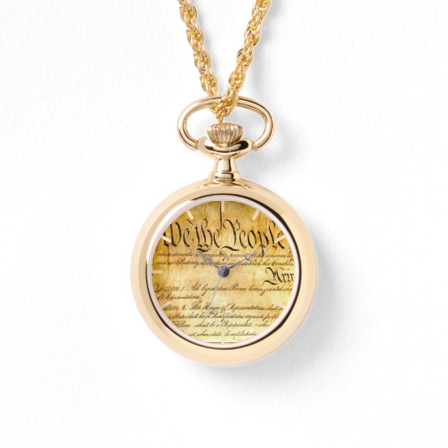 Reloj De Pulsera Nosotros, el pueblo - Constitución (Anverso)