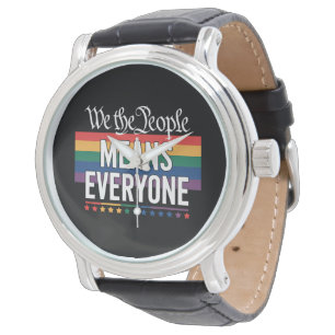 Reloj De Pulsera Nosotros El Pueblo Significa Todos Constitución De