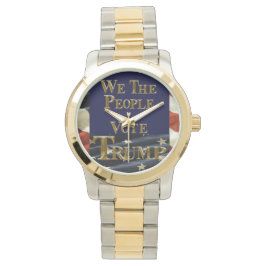 RELOJ DE PULSERA NOSOTROS, EL PUEBLO VOTA TRUMP