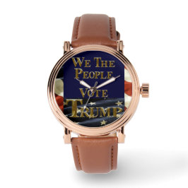 RELOJ DE PULSERA NOSOTROS, EL PUEBLO VOTA TRUMP
