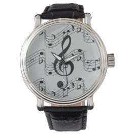 Reloj De Pulsera Notas musicales