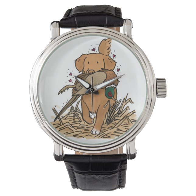 Reloj De Pulsera Nova Scotia Duck Tolling Retriever (Anverso)