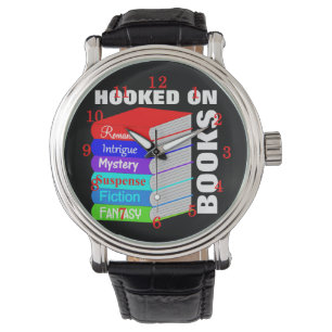 Reloj De Pulsera Novedad Personalizada para Amantes de Libros