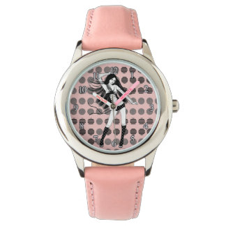 Reloj De Pulsera novia bailarina rosa