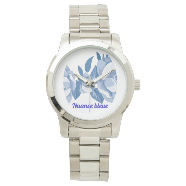 Reloj De Pulsera Nuance bleue (Anverso)