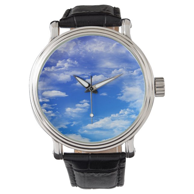 Reloj De Pulsera Nubes (Anverso)