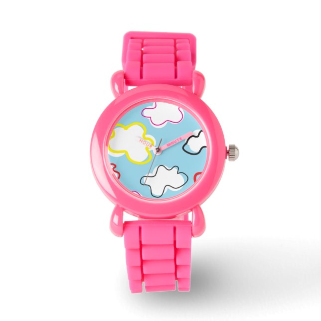 Reloj De Pulsera Nubes (Anverso)