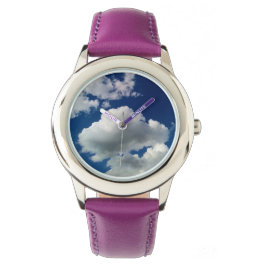 Reloj De Pulsera Nubes blandas grandes