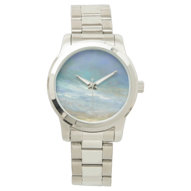 Reloj De Pulsera Nubes costeras (Anverso)