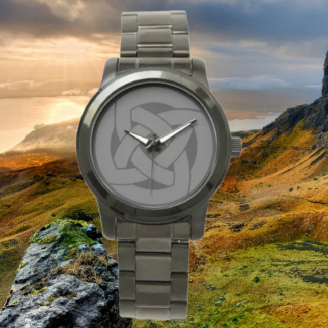 Reloj De Pulsera Nudo Celta Negro (Subido por el creador)