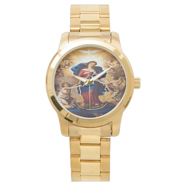 Reloj De Pulsera Nuestra dama de los nudos (Anverso)