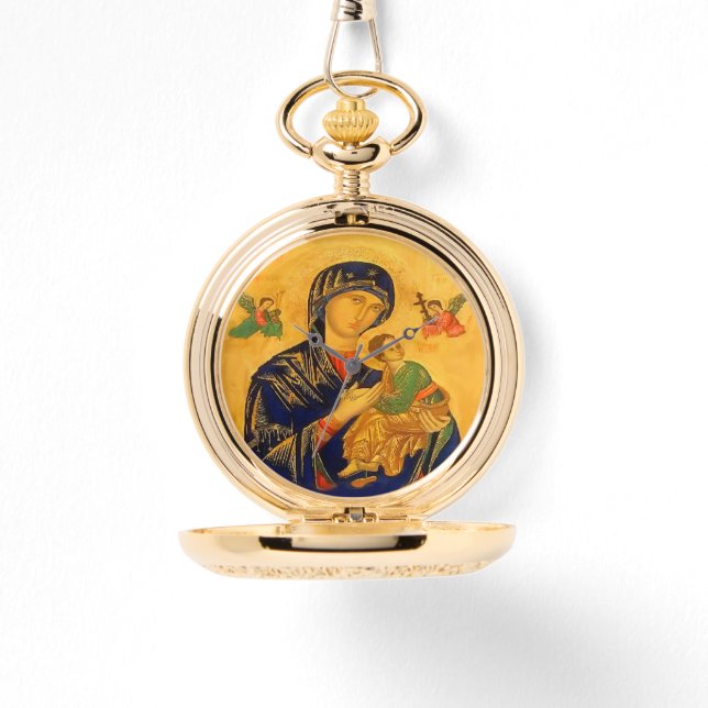 Reloj De Pulsera Nuestra madre de la ayuda perpetua (Anverso)