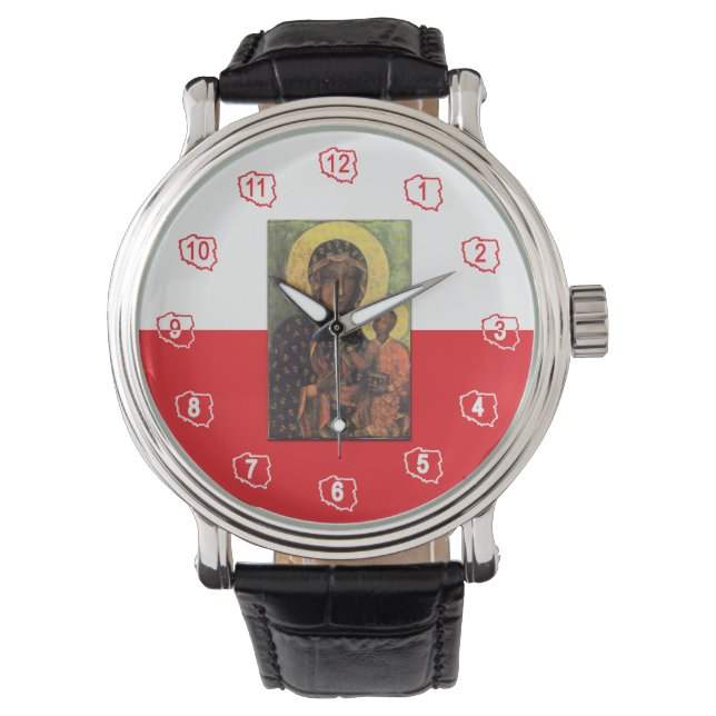 Reloj De Pulsera Nuestra Señora de Czestochowa (Anverso)