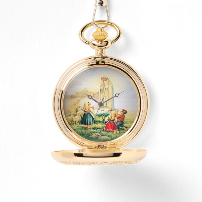 Reloj De Pulsera Nuestra Señora de Fátima 1917 (Anverso)