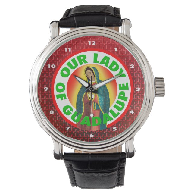 Reloj De Pulsera Nuestra Señora de Guadalupe (Anverso)