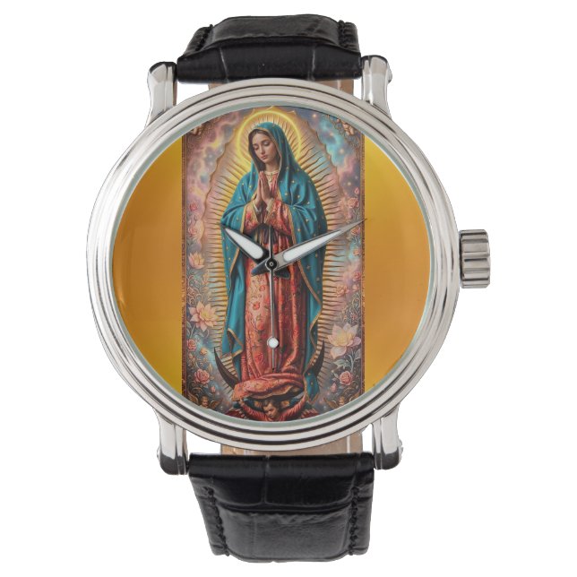 Reloj De Pulsera Nuestra Señora de Guadalupe (Anverso)