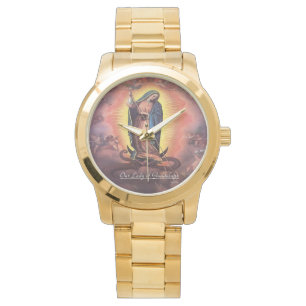 Reloj De Pulsera Nuestra Señora de Guadalupe Rev 12