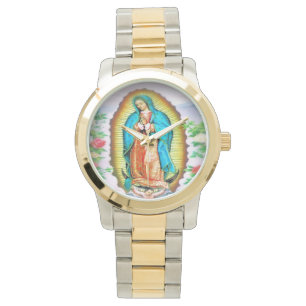 Reloj De Pulsera Nuestra Señora de la Flora de Guadalupe