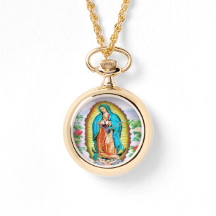Reloj De Pulsera Nuestra Señora de la Flora de Guadalupe